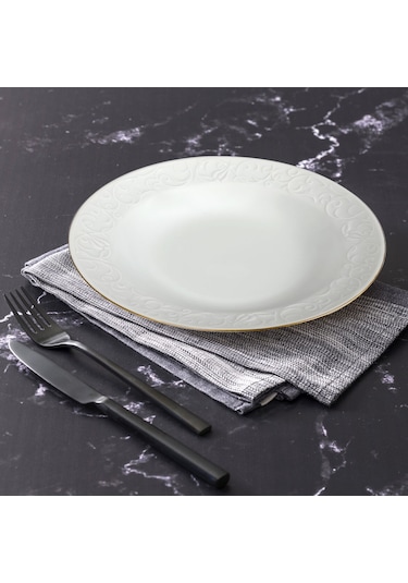 GÜRAL BAHAR DALI 6 ADET 22 cm ÇUKUR TABAK - GOLD