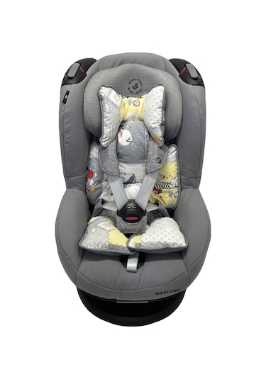 Ezh P1010 Puset ve Oto Koltuğu Minderi Gri-Sarı