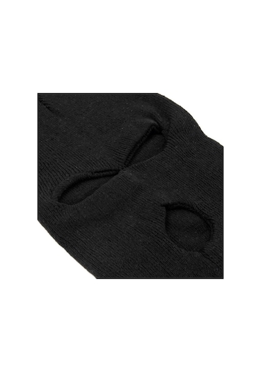 Axe Sportswear Unisex Siyah Kışlık 3 Gözlü Bere Olabilen Kar Maskesi Balaclava