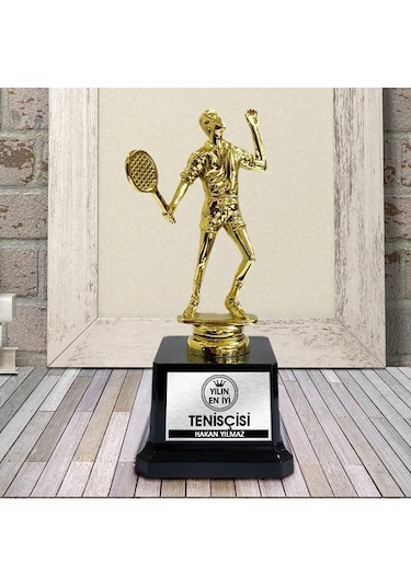Kişiye Özel Yılın En Iyi Tenisçisi Heykeli