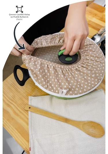 Şık Ve Pratik Demlematik: Pilav Demleme Örtüsü , Tencere Kapağı Bonesikahve Puantiye