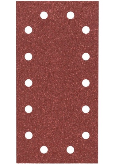 Bosch 115X230 Mm 180 Kum Delikli Cırtlı Zımpara (10 Adet)