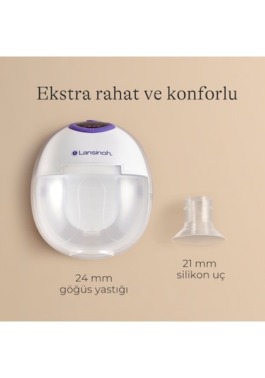 Lansinoh Çiftli Giyilebilir Göğüs Pompası
