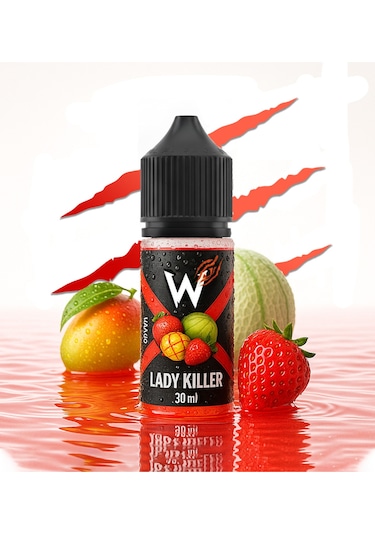 Lady Killer - Premium Aroma 30ml - Mango, Ananas, Çilek - Likit Tatlandırıcı