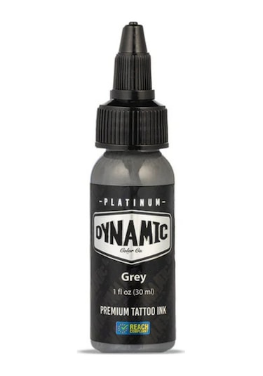 Dynamic Platinum Tattoo Ink Grey