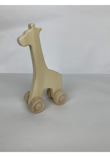 Ahşap Oyuncak Zürafa