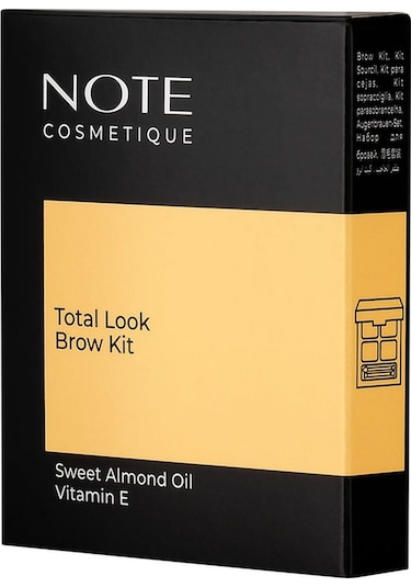 Note Cosmetics Total Look Brow Kit Kaş Şekillendirme Kiti 03 Brunettes
