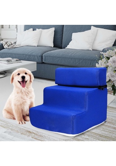 Suntek Pet Köpek Merdiven Rampa Yıkanabilir Koyu-mavi