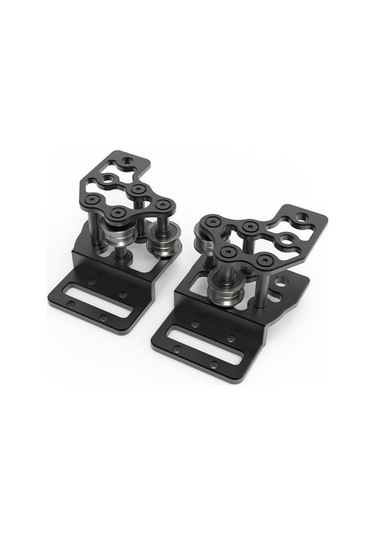 Createtech Cnc Alüminyum Xy Bağlantı Parçaları - Ultra Hafif, Yüksek Mukavemetli Siyah