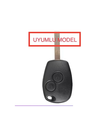 Clio Megane Duster Sandero Captur 2 Tuşlu Silikon Anahtar Koruma
