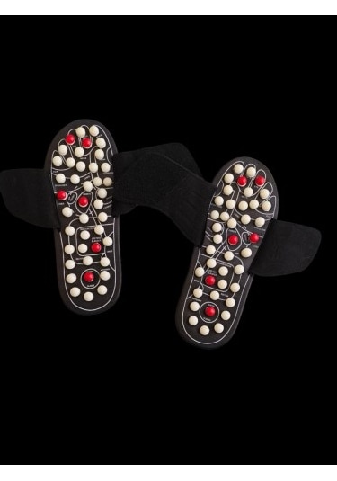 Ayak Masajı Akupunktur Terliği 38-39 Numara Çok Renkli