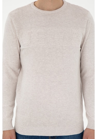 U.s. Polo Assn. Erkek Taş Melanj Kazak /triko 50293089-vr225 Taş Melanj