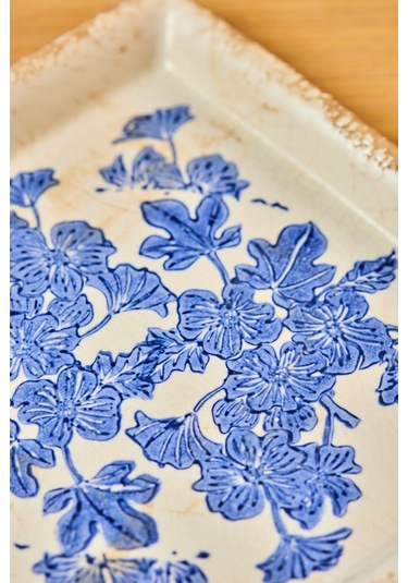 Karaca Mariner Dekoratif Tabak 21,50 x 21,50 x 2,50 cm