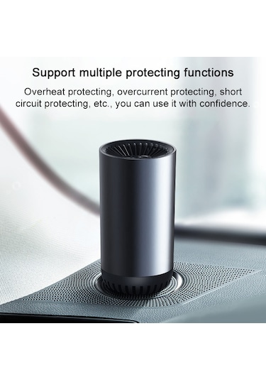 Araba Isıtıcı 150W Taşınabilir Ön Cam Hızlı Isıtma