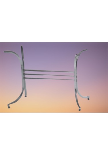 Bengimobilya Masa Ayak Japon Model Metal Transmisyon Nikelaj 70*110 Cm Itinalı