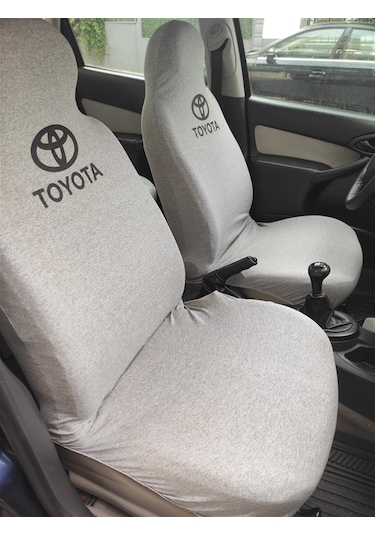 Replax Toyota Uyumlu Gri Oto Atlet Servis Kılıfı 4 Parça Ser-0040