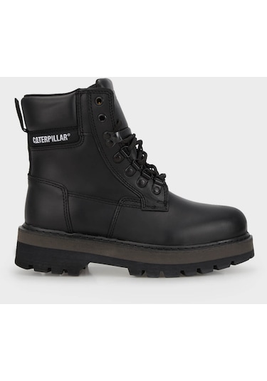 Caterpillar Cat Bayan Bot 015z101198 Black Deri Siyah Deri