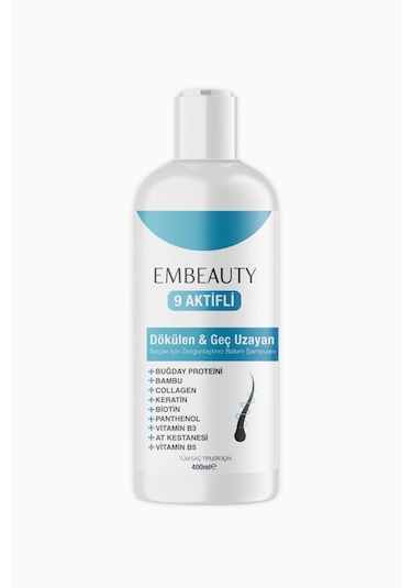 Embeauty Kolajen & Keratin Saç Dökülmesine Karşı Şampuan 400 ML