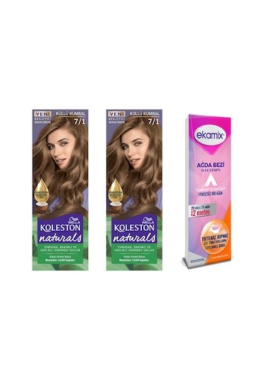 Koleston Naturals Tüp Boya 7 - 1 Küllü Kumral 2 Adet