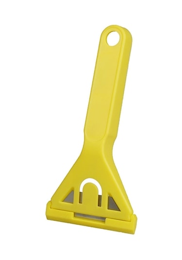 Cam Ve Buz Kazıma Metal Uçlu Plastik Sap