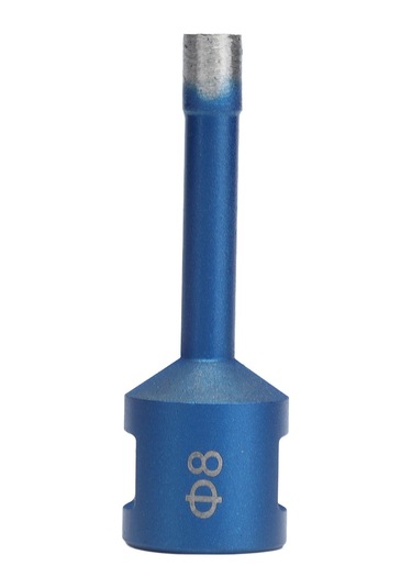 Geeksen M14 İç Vida Elmas Delici, Mermer Granit Taş Malzeme İçin 8mm, Yüksek Verimli Az Direncli Delme Aleti