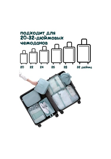 Airexpress Seyahat Giyim Ve Kozmetik Depolama Düzenleyicileri 160282447 Gri