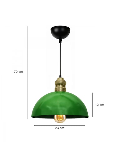 Homing Swiss Retro Yeşil Metal Tekli Sarkıt Ayd-3105 Yeşil