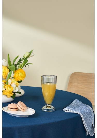 Karaca Minton Meşrubat Bardağı Açık Mavi Mavi