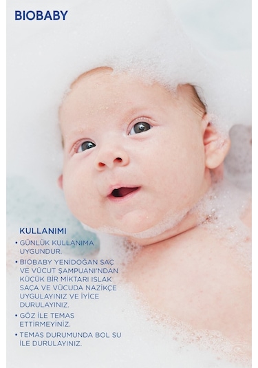 Biobaby Yenidoğan Saç Ve Vücut Şampuanı 200ml