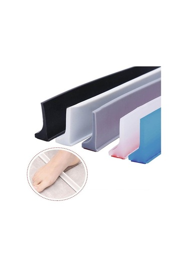 Pazly Banyo Su Bariyeri Şeridi 200cm Şeffaf, Kullanımı Kolay Sızdırmazlık Bandı Şeffaf