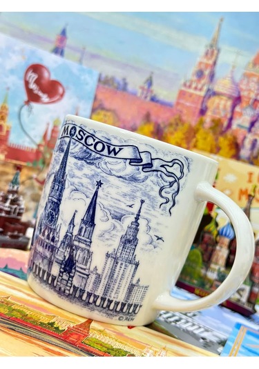 Bjorn Moskova Porselen Kupa 300 Ml 241344247 MAvi