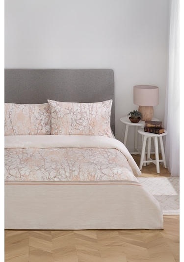 Floretta Kapas Tek Kişilik Pike Takımı Krem