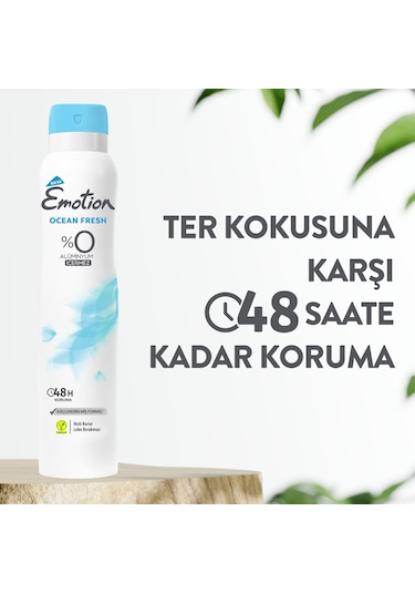 Emotion Ocean Fresh Kadın Sprey Deodorant 6 x 200 ML