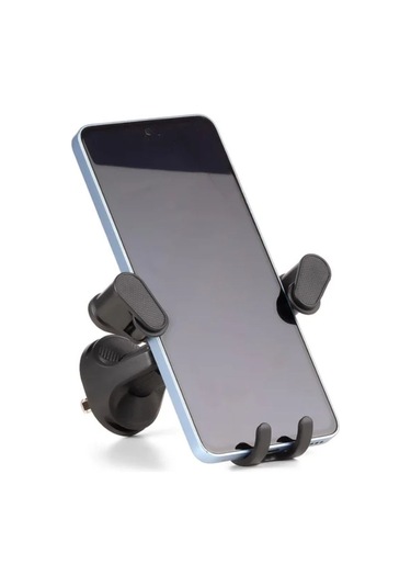 Hp A13 Mandallı Araç İçi Havalandırma Telefon Tutucu Akrobat Siyah Havalandırma Plastik