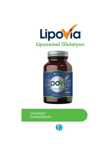 LIPOVIA Lipozomal Glutatyon 30 Bitkisel Kapsül 8680133001451