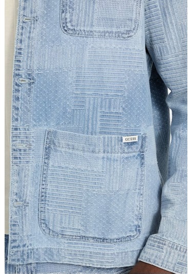 Guess Erkek Ceket Ve Yağmurluk-m5yn49d5r30 Mavi