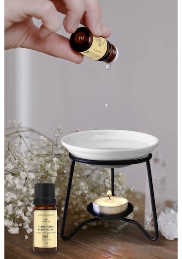 Bade Natural Ylang Ylang Uçucu Yağı %100 Saf 10 ML