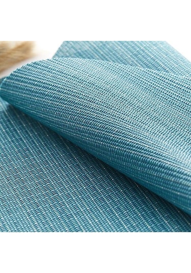 Yeşil 4 Adet Kaymaz Yuvarlak Pvc Placemats Isı Yalıtım Mat Batı İskandinav Tarzı Yemek Paspasları Masa Mat Ev Otel Restoran Dekoru Yeşil