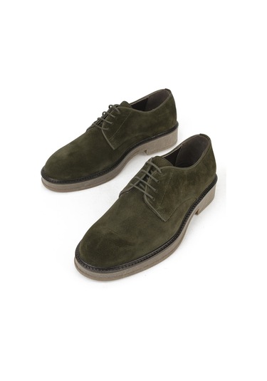 Ziya, Erkek Hakiki Deri Ayakkabı 1531043z0210 Haki 1431043z0210 610 Haki