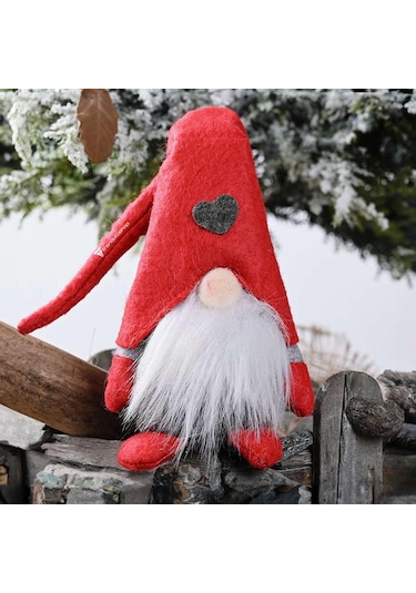 Gnome Noel Süsü 2 Li Set, Noel Baba Gnome Dekorasyon Seti