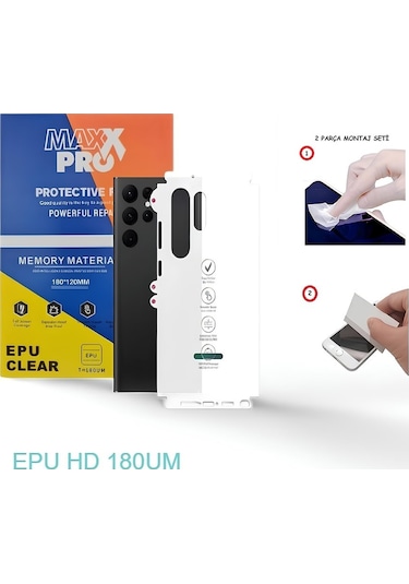 Xiaomi Mi Note3 Nano Full Arka Kaplama Esnek Ultra İnce - Maxxpro - Epu Hd