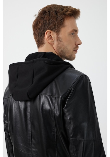 Demar Siyah Deri Mont 001