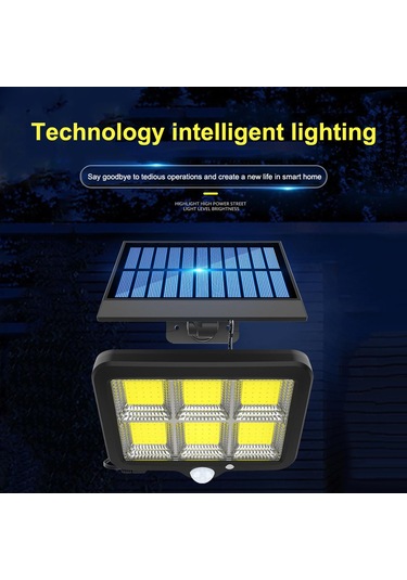 Homyl Pır Hareket Sensörü Bahçe Duvar Lambası Sokak Uzaktan 160cob Diğer