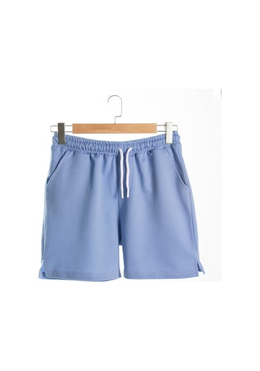 Terapi Men Erkek Mavi Basic Regular Fit Şort & Bermuda Gök Mavisi