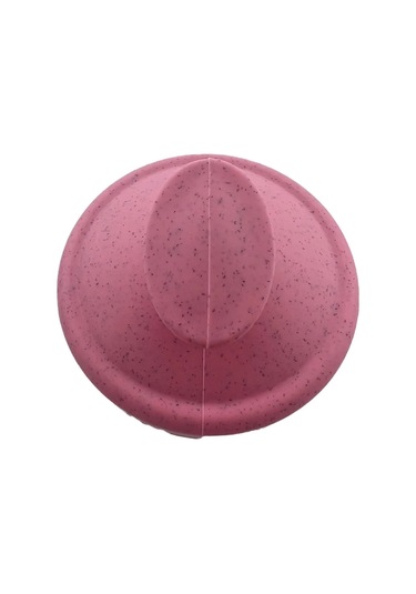 Slikon Saç Masaj Fırçası Şampuan Tarağı Pembe