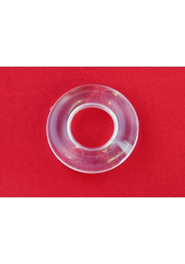 Metali Kapı Kolu Stoperi Tampon Şeffaf 6 Adet