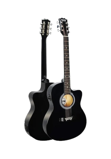 Midex Rg-560bk-amp Siyah Amfili Elektro Akustik Gitar Full Set