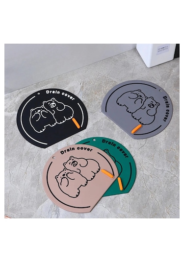 Banyo Ve Mutfak Lavabo Koku Önleyici Gider Koruyucu Silikon Mavi