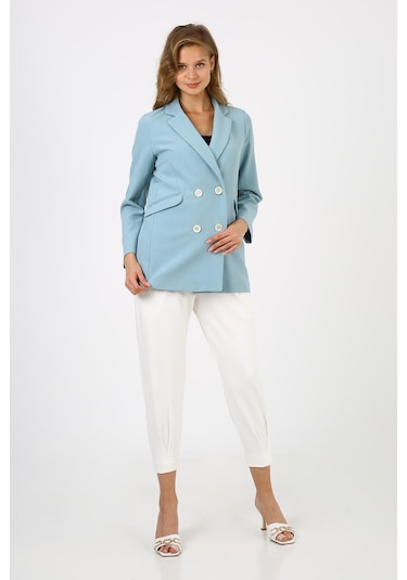 Alexandergardı Blazer Ceket B21-20400 mavi