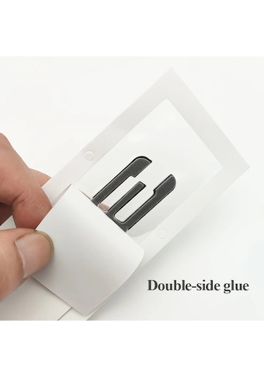 Parlak Siyah-323d-3d Siyah Araba Gövde Rozeti Amblem Etiket 316i 318i 320i 325i 318d 320d 330d Logo Bmw E90 E46 F30 E30